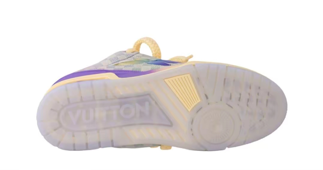 Louis Vuitton Skate Damier rainbows