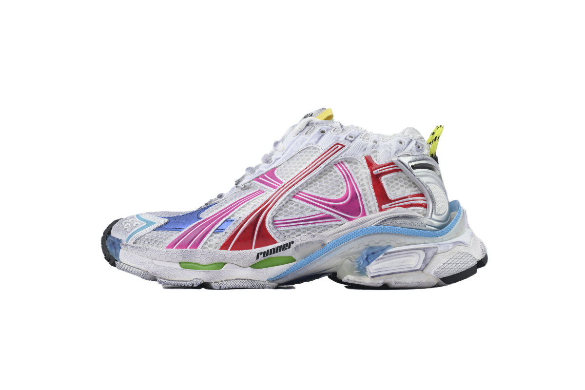 Balenciaga Runner Sneaker 'White Multi-Color' 772774 W3RBW 9645