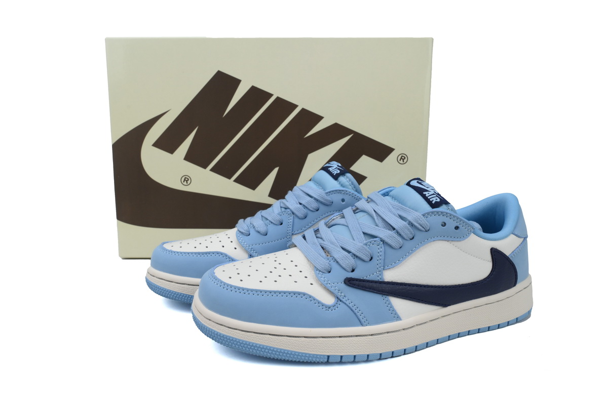 LJR Batch Travis Scott x Air Jordan 1 Low Blue DM7688-400