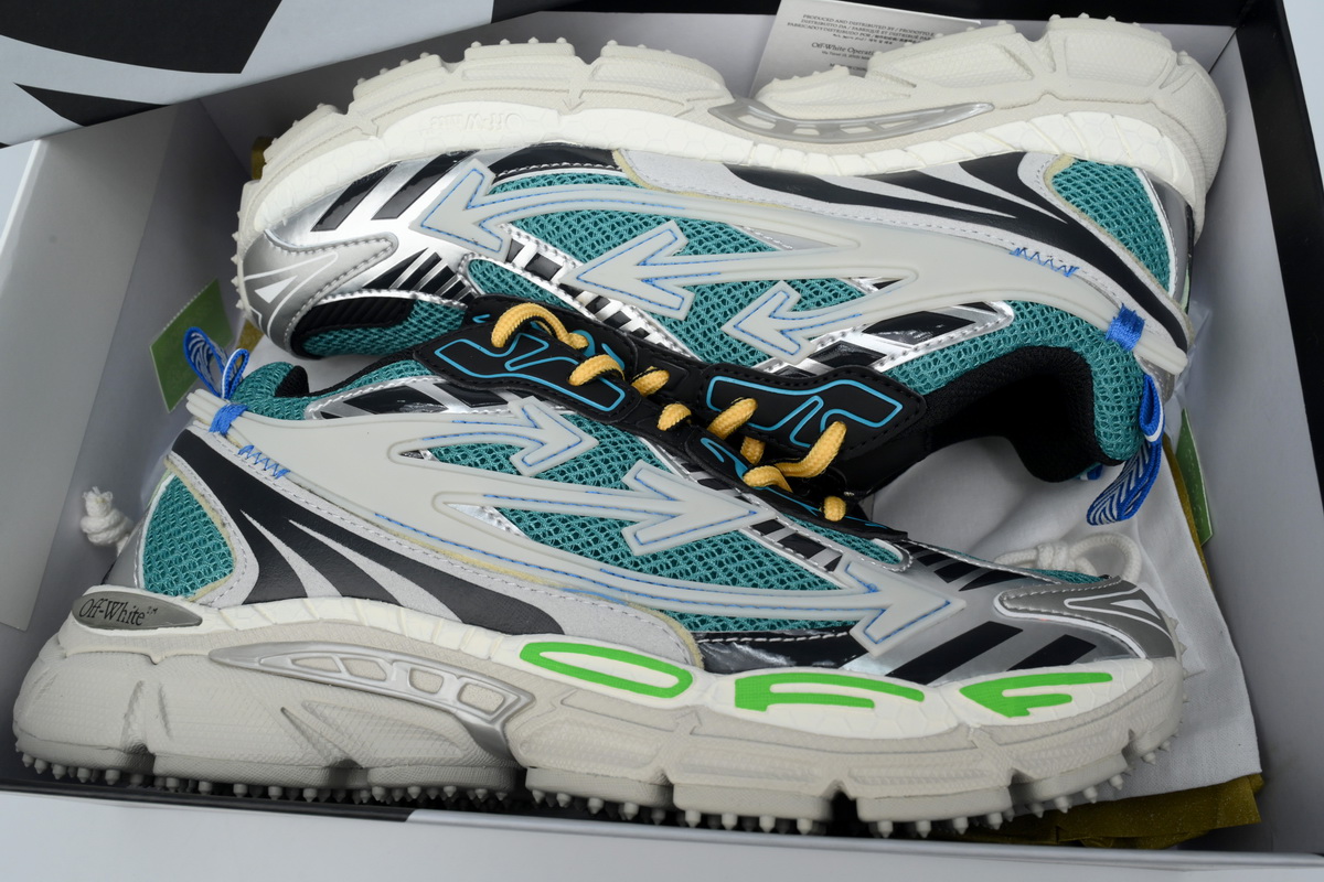 OFF-WHITE Out Of Blue Green IIA295F24 FAB00 10008