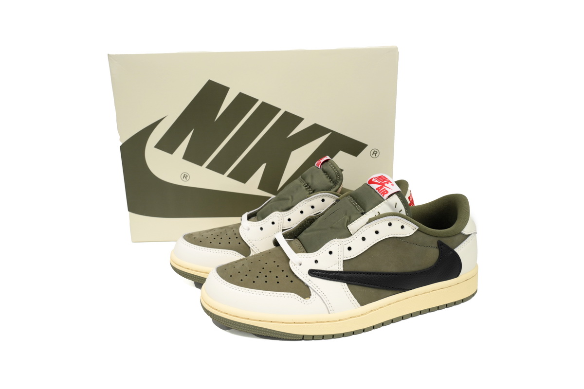 Air Jordan 1 Retro Low OG SP Travis Scott Medium Olive DM7866-200