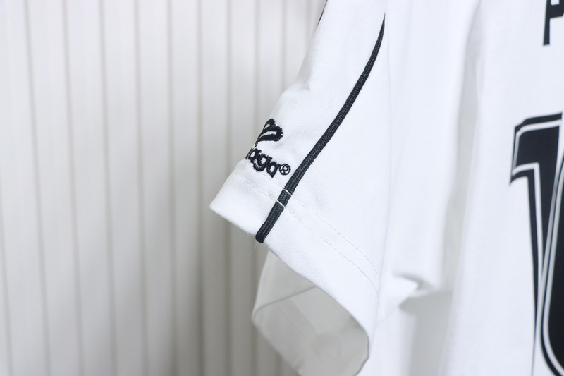 Balenciaga Lion Crest Soccer T-Shirt White