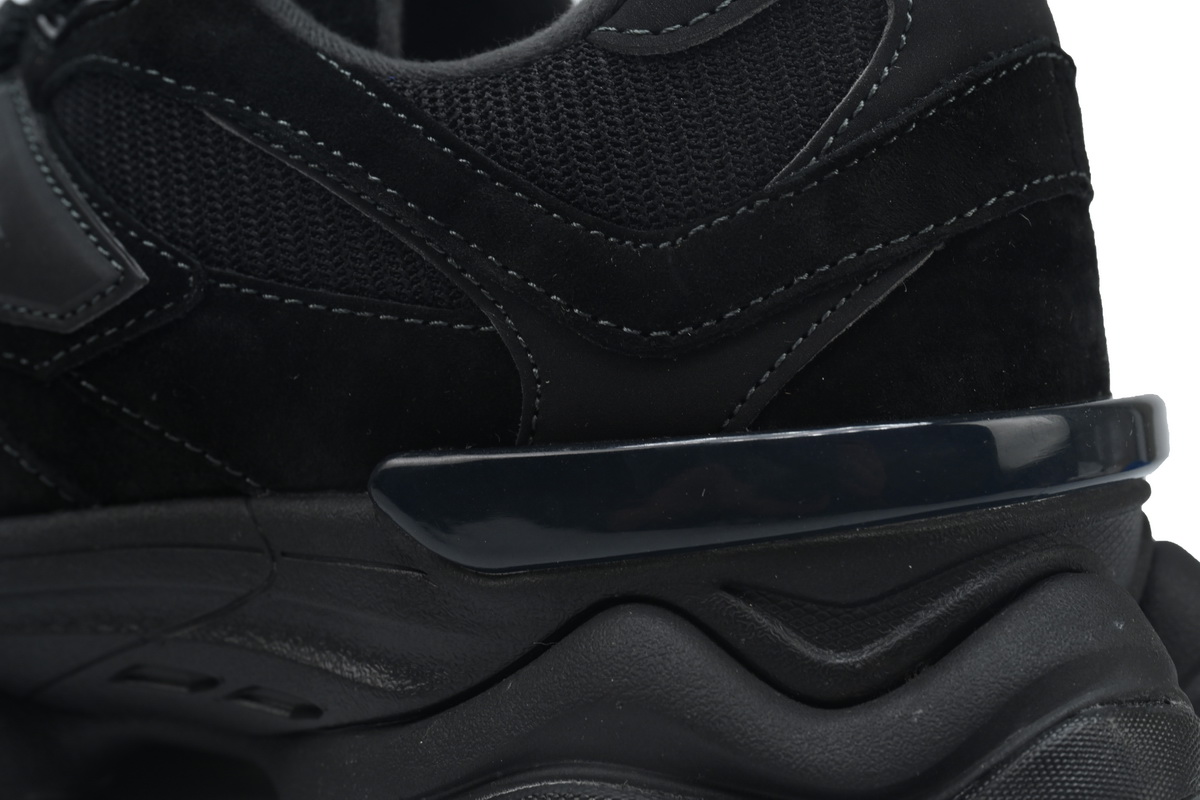 New Balance 9060 'Triple Black Suede' U9060BPM