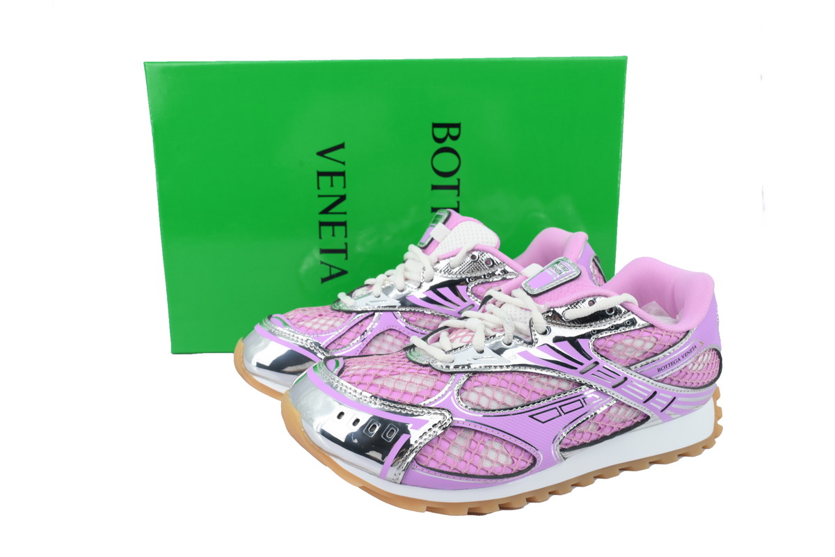 Bottega Veneta Orbit Sneaker pink