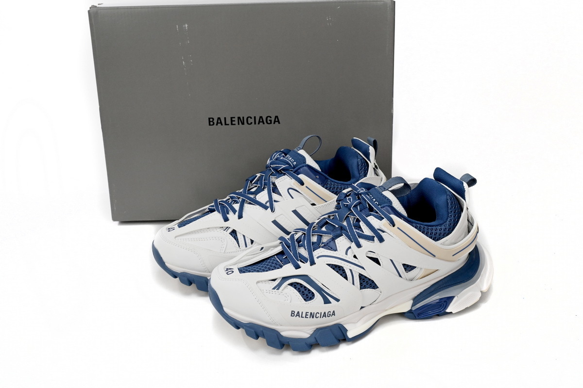 Balenciaga Track Black White Dark Blue 542023 W1GC4 9050 (No LED)