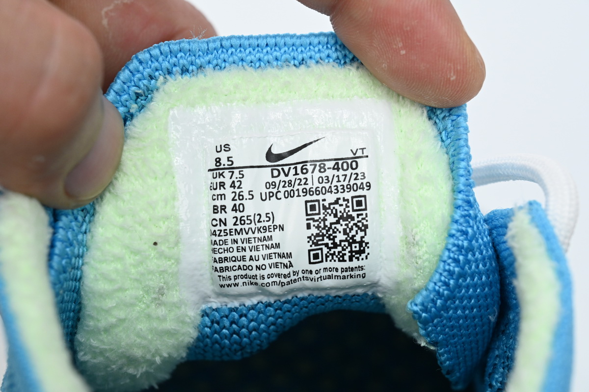 Nike AIR VAPORMAX 2023 FK Blue Yellow DV1678-400