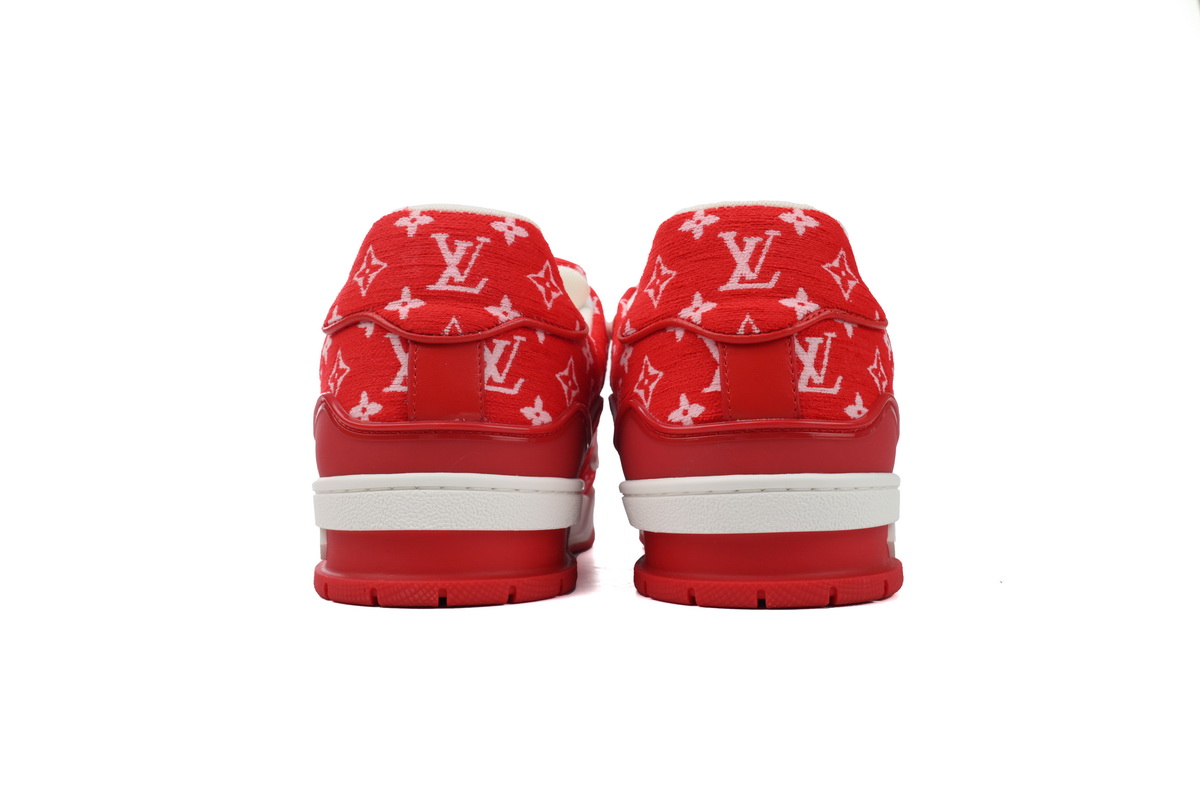 Louis Vuitton Louis Vuitton Trainer Red