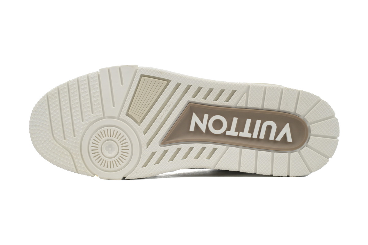 LOUIS VUITTON Trainer Monogram Flower Beige