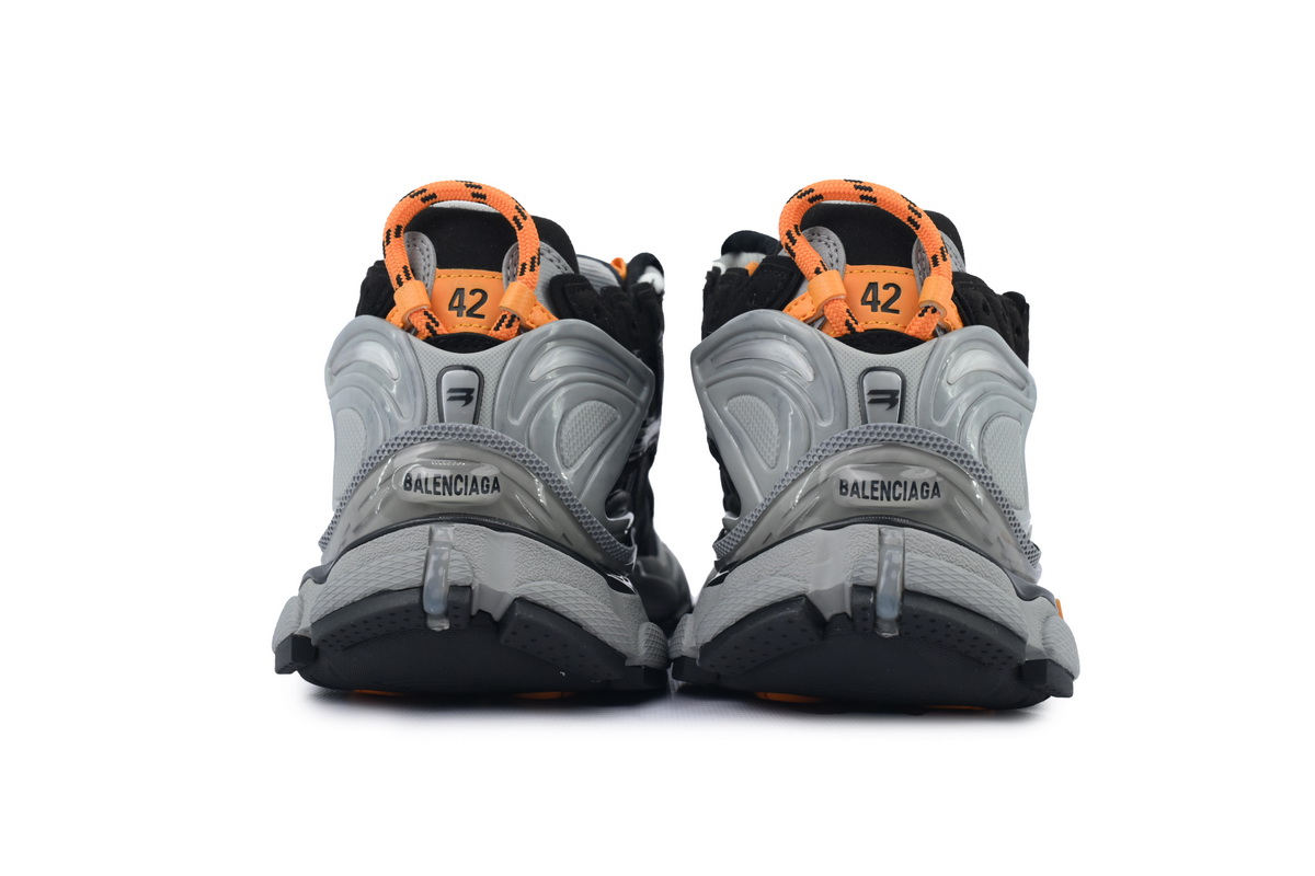 Balenciaga Runner Sneaker 'Black Fluo Orange' 772774 W3RNY 1878
