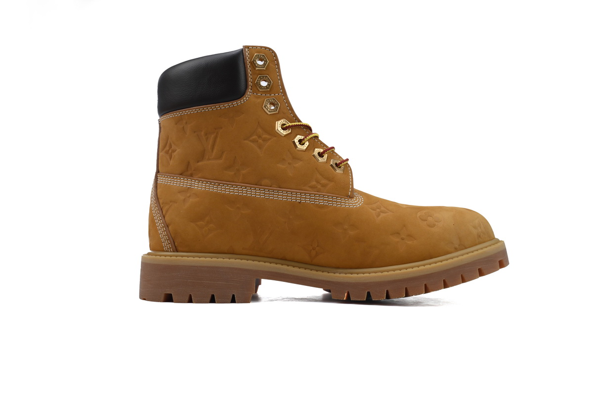LOUIS VUITTON x Timberland 6-In Ankle Boot Brown