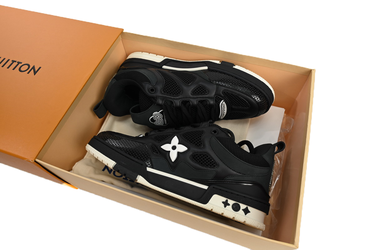 Louis Vuitton Skate Sneaker Black 51BCOLRB