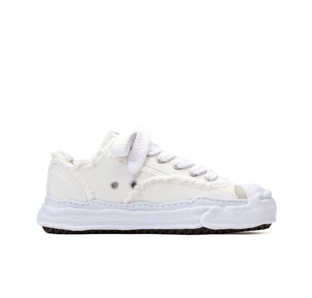 Maison MIHARA YASUHIRO Men's Hank Low Sneakers White