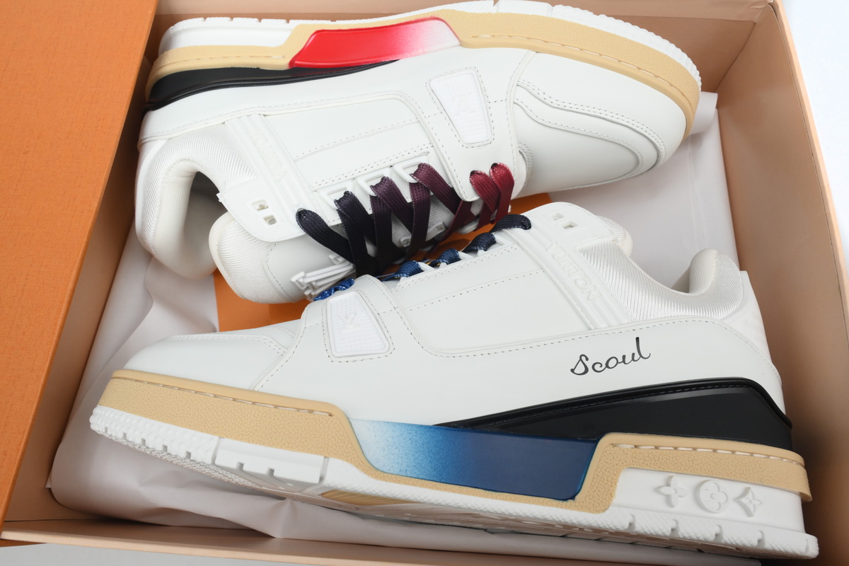 LOUIS VUITTON Trainer ALV Clean Dye White