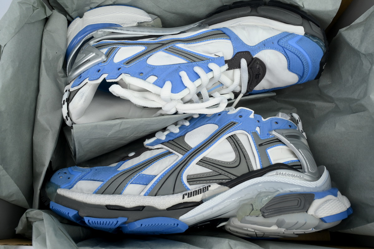 Balenciaga Runner Sneaker 'Worn-Out - Blue Grey' 772774 W3RNY 4912