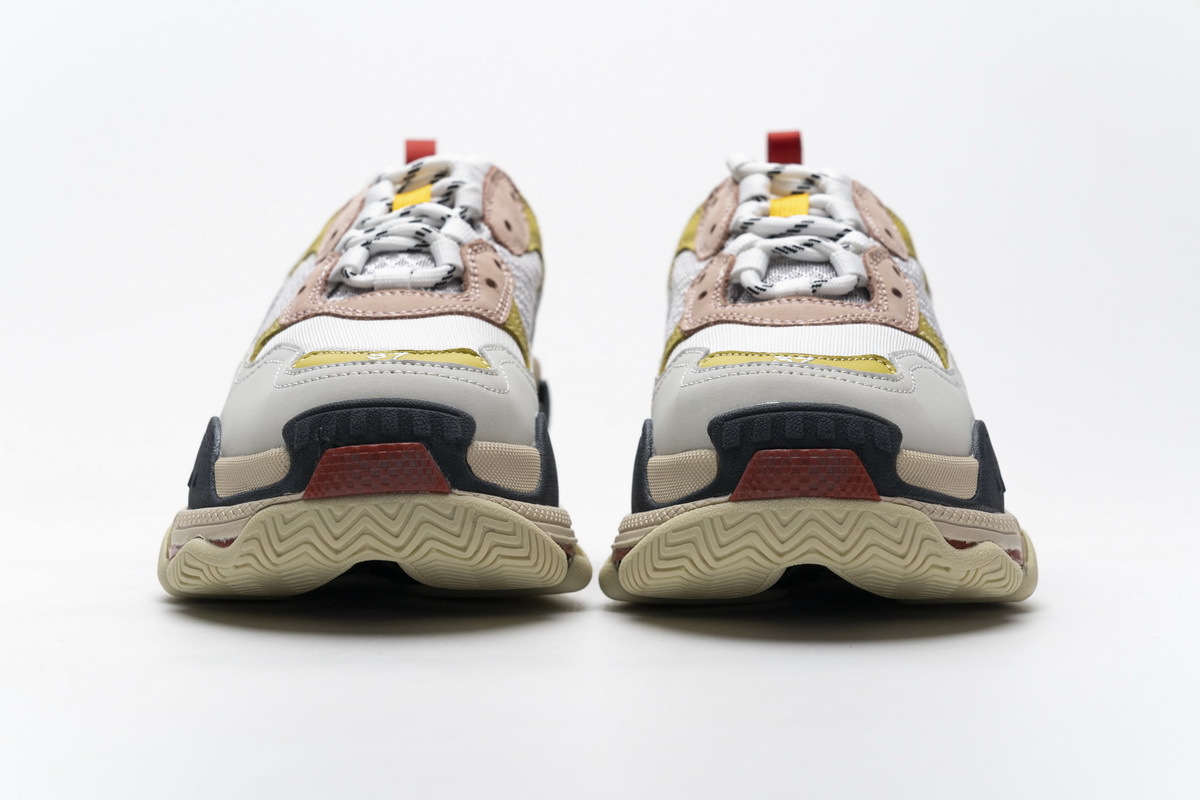 Balenciaga Triple S Black Yellow Pink 490672 W09O5 9035