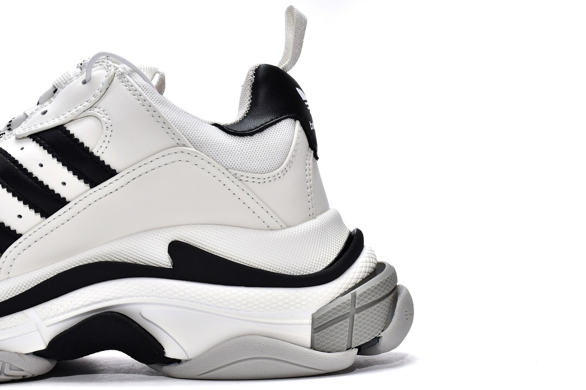 Adidas x Balenciaga Triple S Black/White
