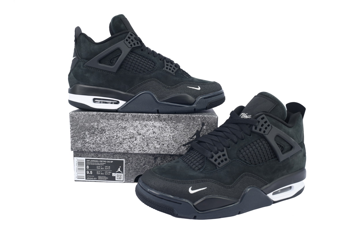 Nigel Sylvester x Air Jordan 4 Retro OG SP 'Brick By Brick' HF4340-001