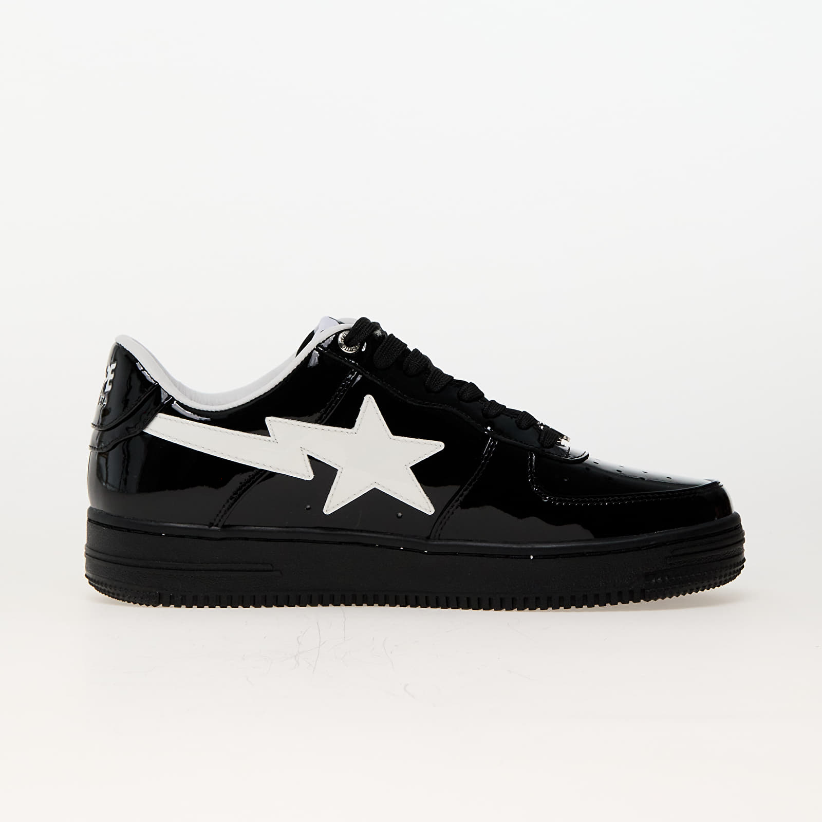 A Bathing Ape Bape Sta #2 Black Patent 1K30-191-302-BLK