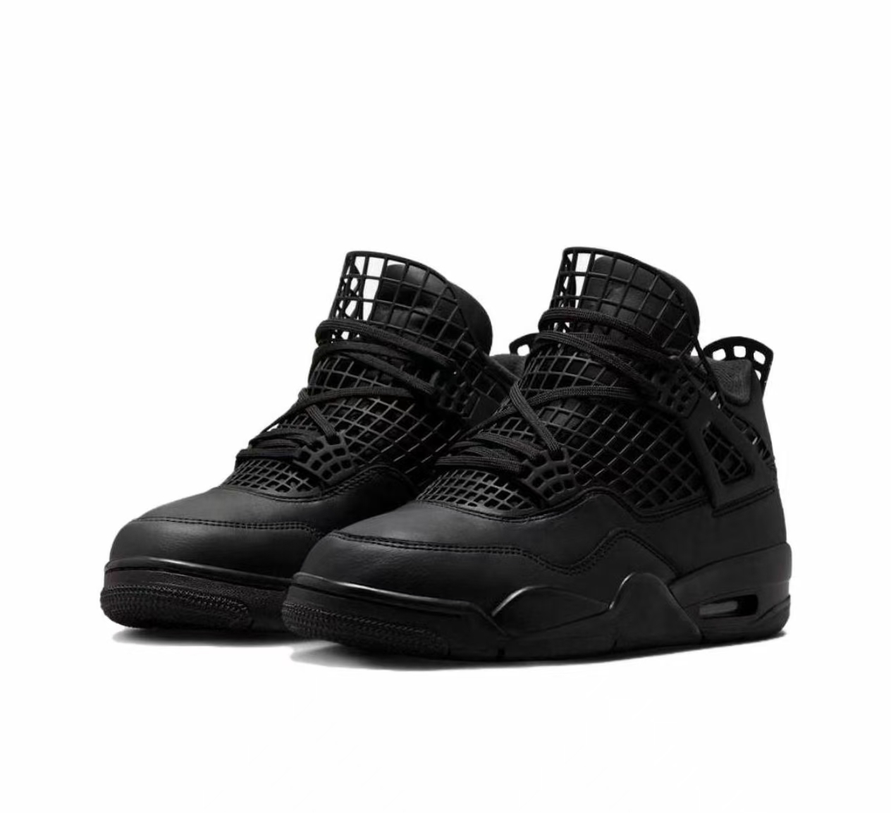 Air Jordan 4 Net Black