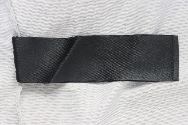 Balenciaga Blurred Inkjet Letters Short Sleeve T-shirt Light Gray