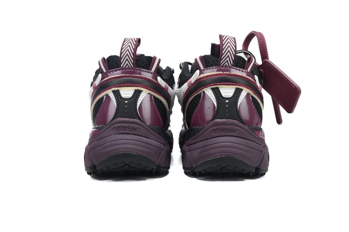 OFF-WHITE Black Purple Red OMIA295F24 FAB00 10012