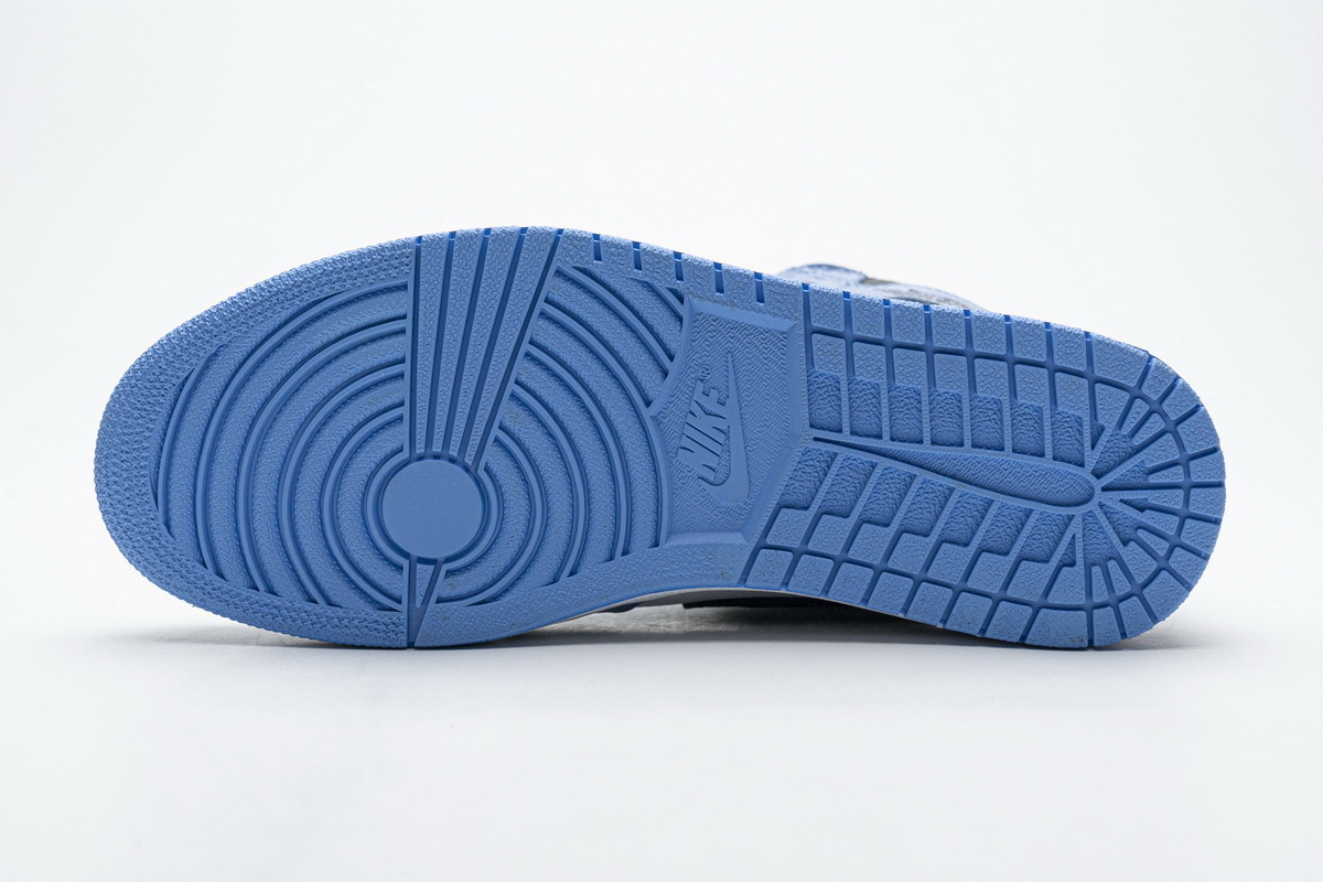 LJR Batch Air Jordan 1 Retro High White University Blue 555088-134