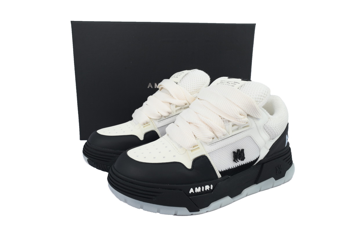 AMIRI MA -1 Sneaker White Black AMFOSR1084-001