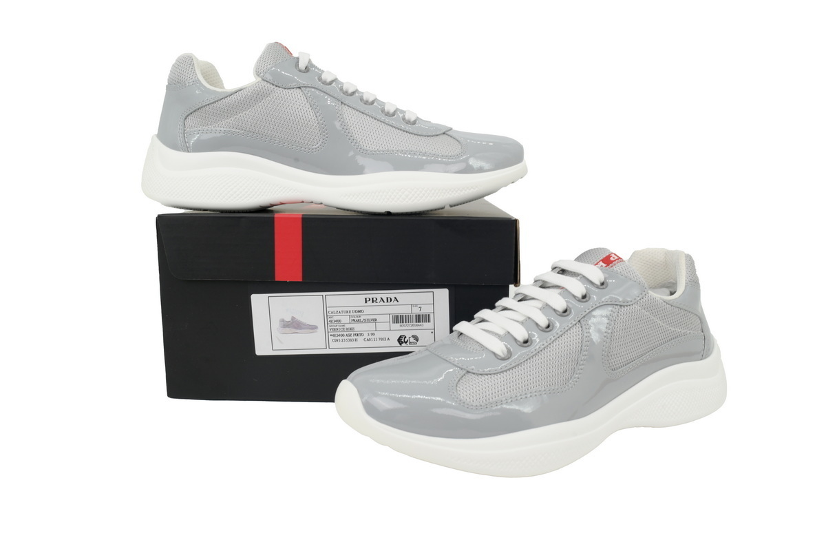 Prada Off-White Gray