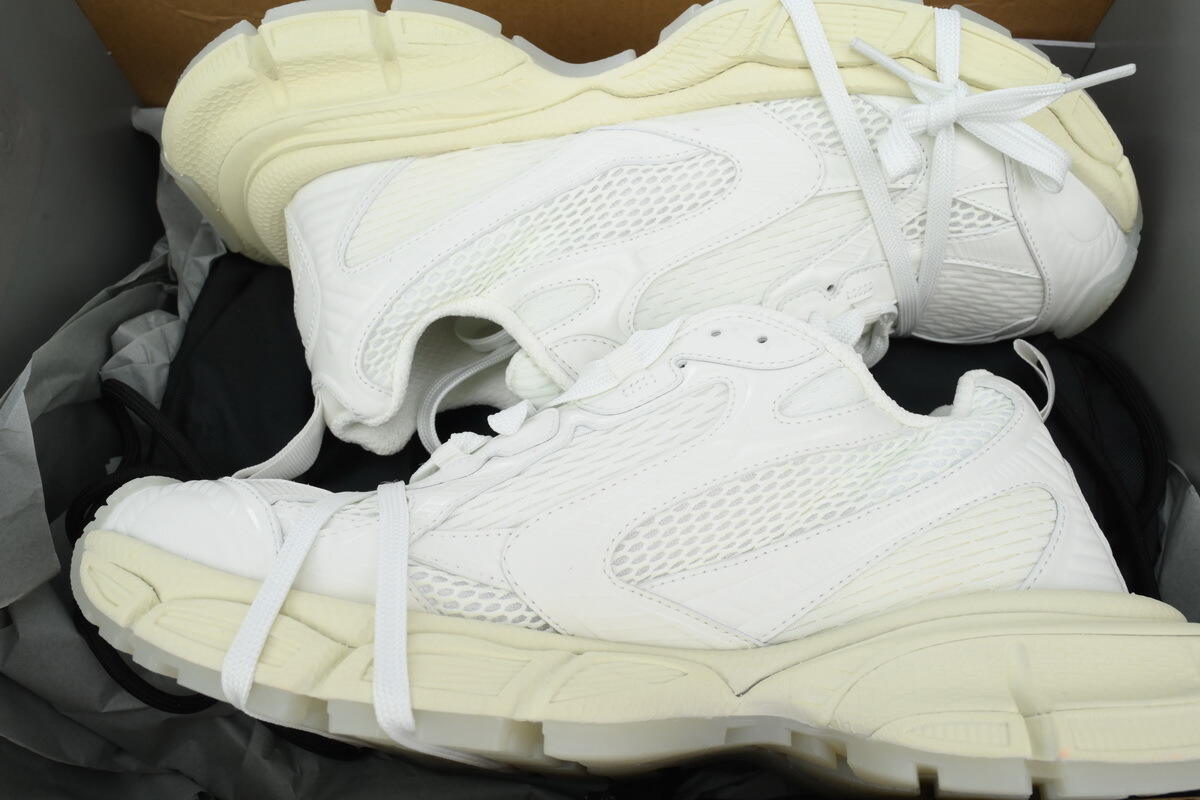 Balenciaga 3XL Chunky Sneakers Men Low-Top White 734734 W3XLG 9001