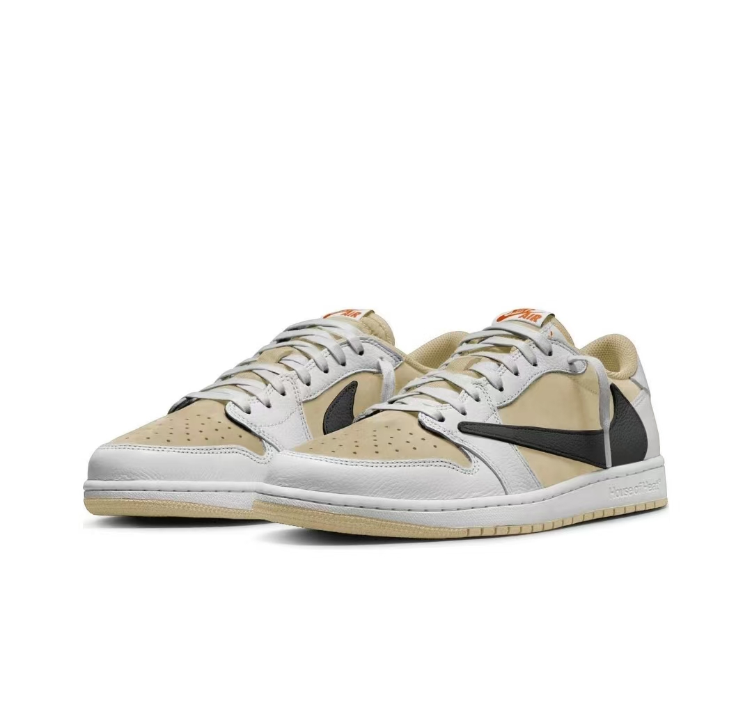 Travis Scott x Air Jordan 1 Low “Pale Vanilla”