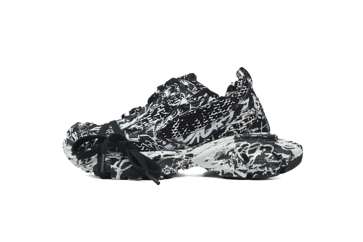 Balenciaga Luminous Black Graffiti 734731 W3XDC 0236