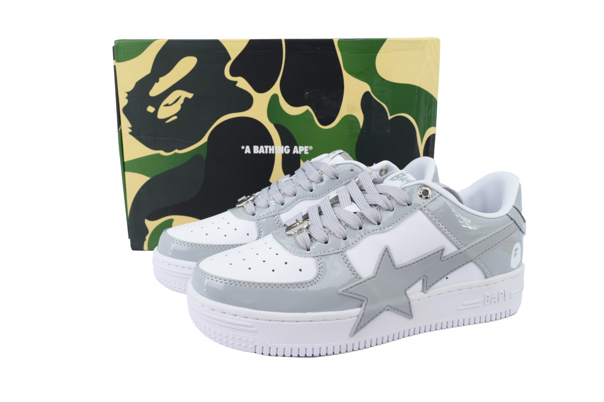 Bape STA OZXSHMX91310N A BATHING APE White Gray