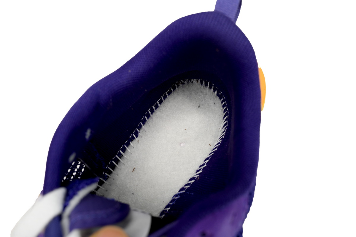 Sacai x Nike VaporWaffle Sesame Purple, White, and Yellow DV1363-103