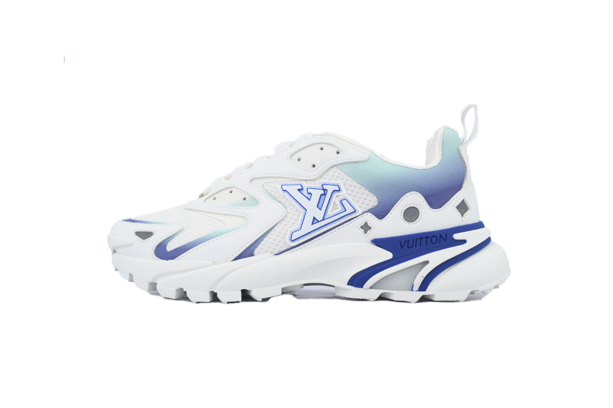 Louis Vuitton Run Tatic White Blue