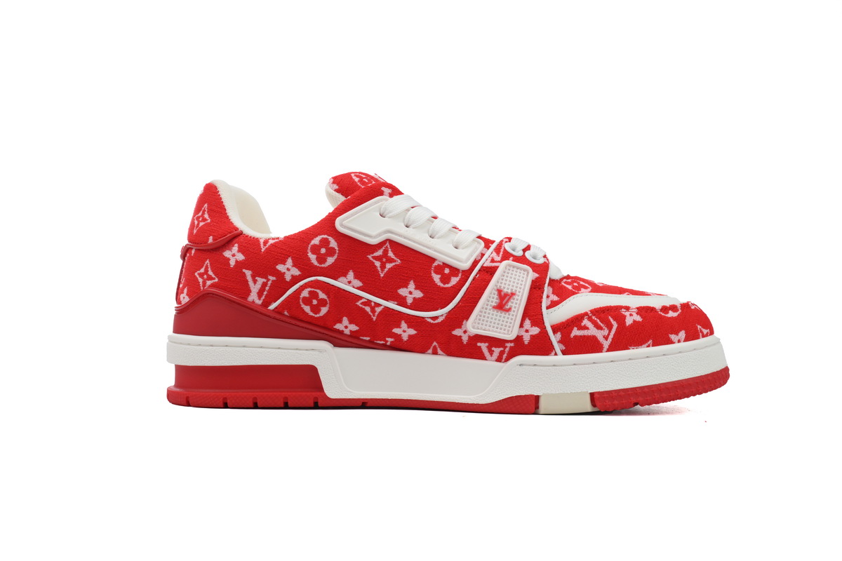 Louis Vuitton Louis Vuitton Trainer Red