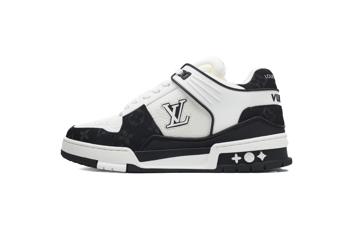 LOUIS VUITTON Trainer White and black
