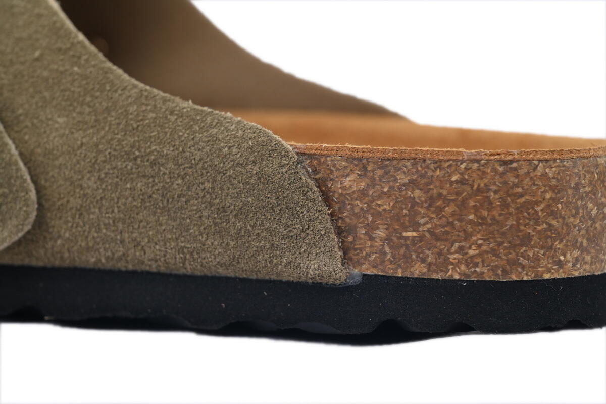 Birkenstock Boston Soft Footbed Grayish Green