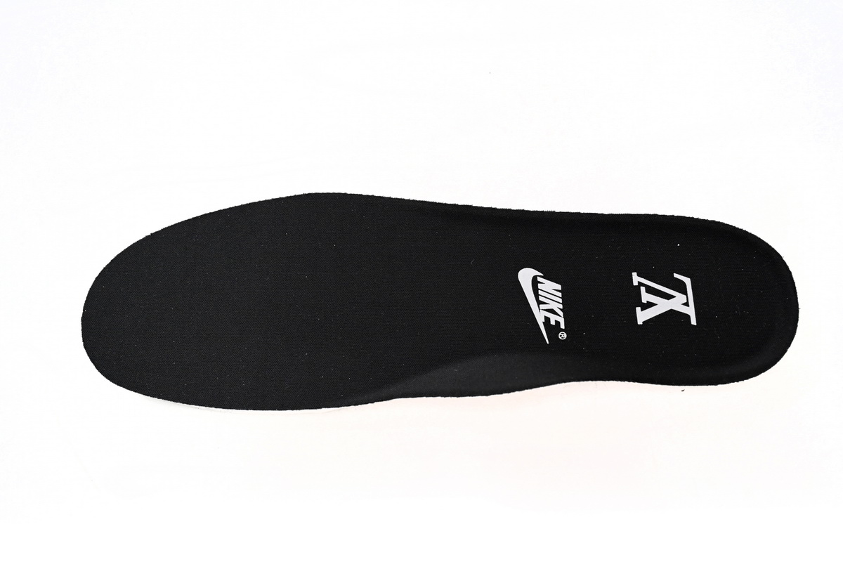 LOUIS VUITTON x Nike Air Force 1 All Black 1A9VD7