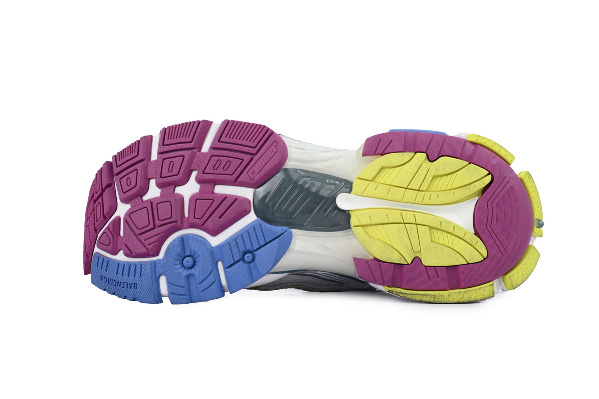 Balenciaga Runner Sneaker 'White Purple Blue' 772767 W3RMU 9547