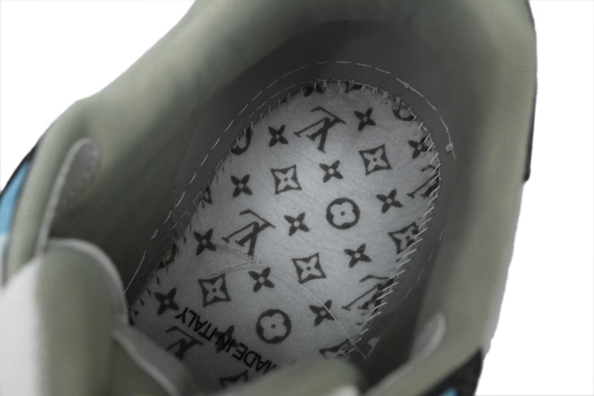 LOUIS VUITTON Trainer Black Blue