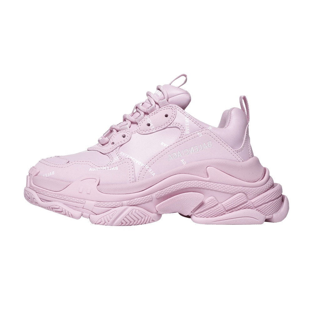 Balenciaga Triple S Letter Pink 524039 W2FA1 5090