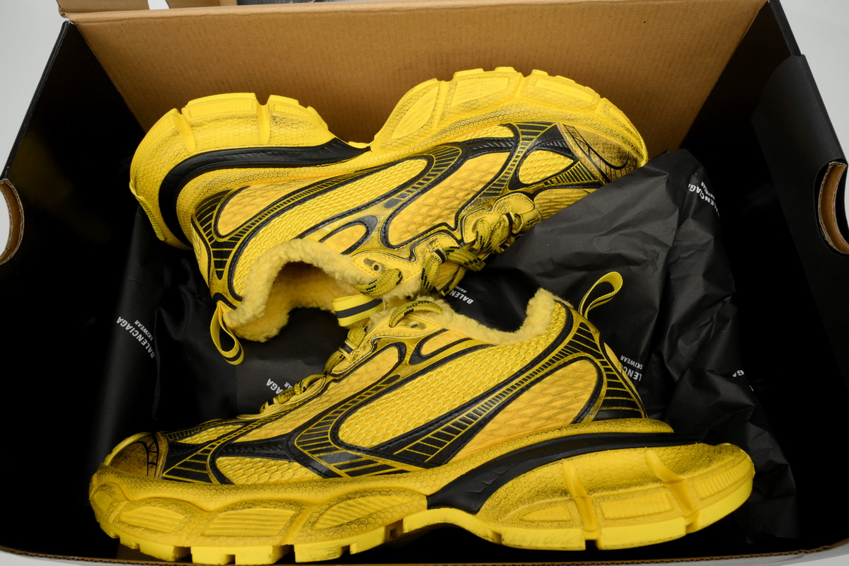 Balenciaga Yellow Ice Velvet 766034 WSXR2 7010