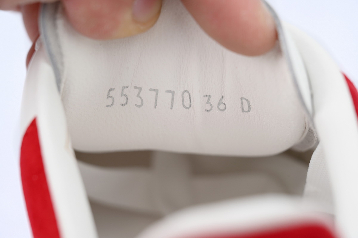 Alexander McQueen Sneaker Red Velvet Tail