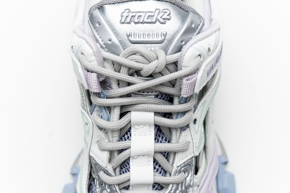 Balenciaga Track 2 Sneaker White Light Blue 568615 W2GN3 9045