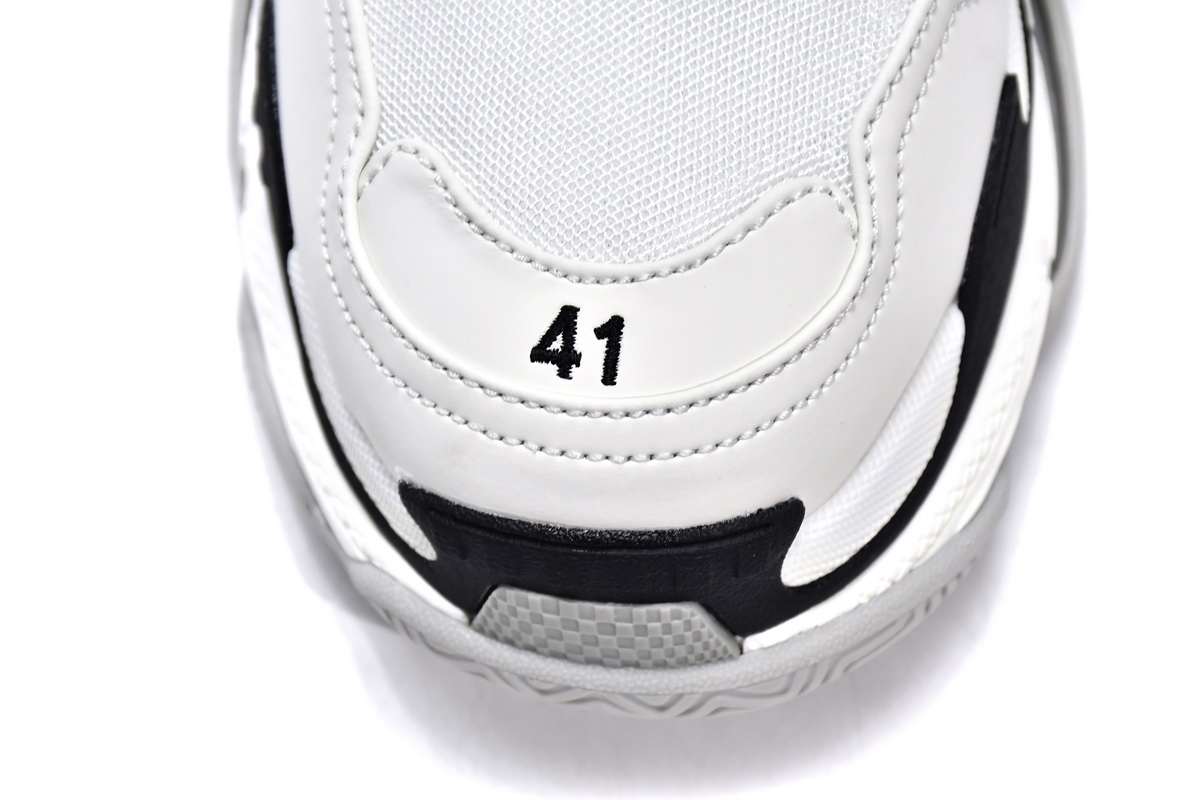 Adidas x Balenciaga Triple S Black/White