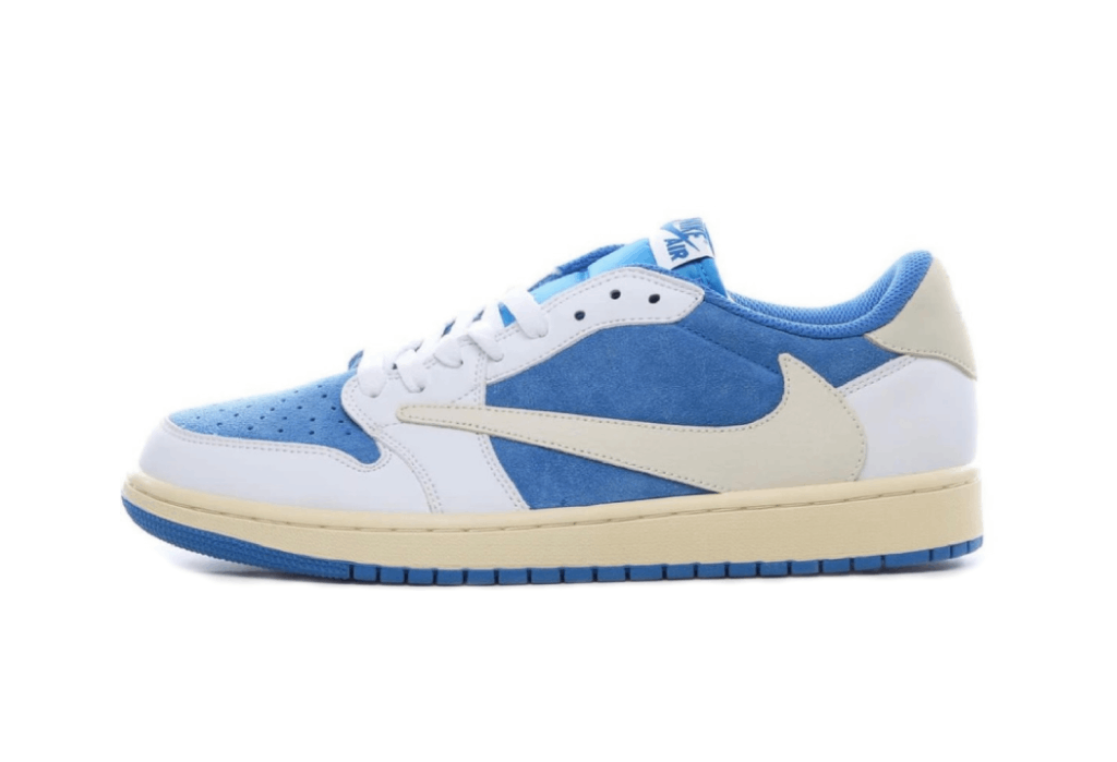 Travis Scott x Fragment x Nike Air Jordan 1 Low “UNC Blue”
