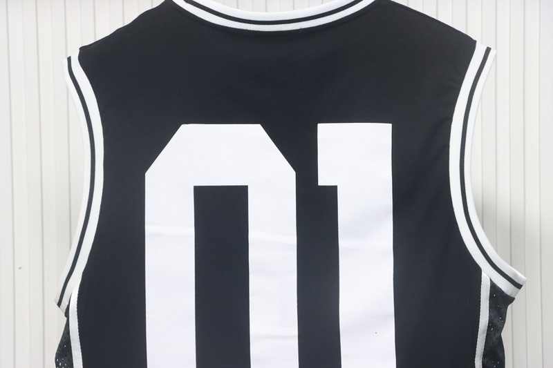 Balenciaga wool intarsia basketball vest