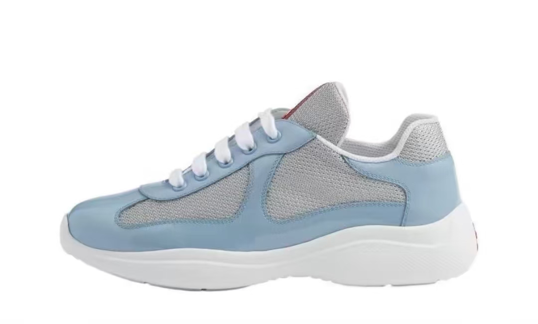 Prada America's Cup Soft rubber and bike fabric sneakers