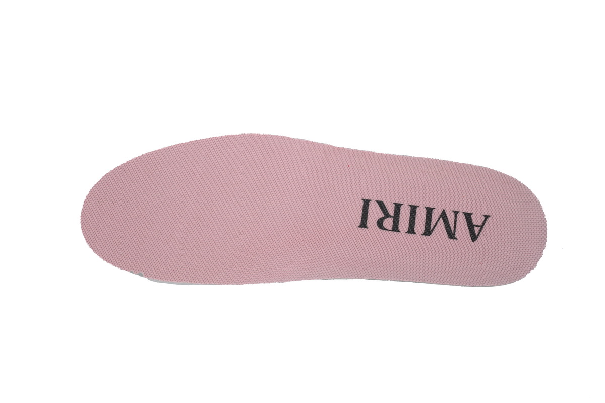 Amiri Sunset Skate Low Sneakers Pink