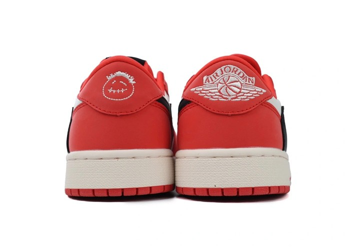 LJR Batch Scott x Air Jordan 1 Low Red DM7688-100